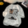 Американская футболка с короткими рукавами tie-dye для мальчиков, летняя футболка с принтом бренда tide ins high street, свободная футболка с круглым вырезом и короткими рукавами для пары, мультфильм mini 1