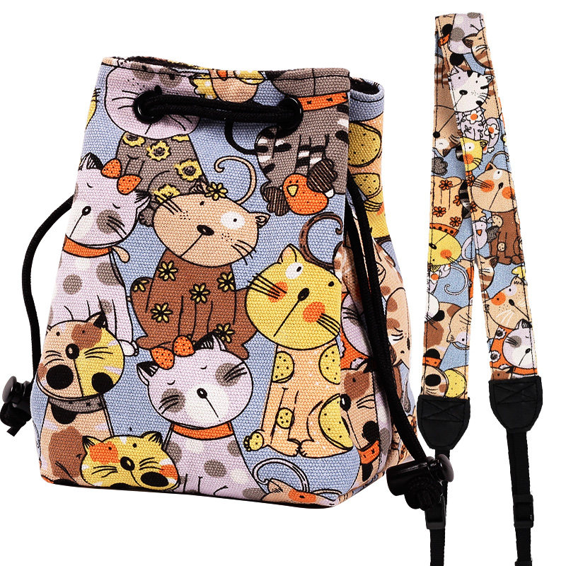 Canon Single Eye Camera Pack Nikon Foxoni Sony Micro Single Eye Camera Applicable liner bag protective sheath cute portable cashier bag