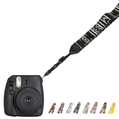 Polaroid universal camera shoulder strap Digital micro SLR camera camera shoulder strap hanging neck Cute cartoon mobile phone lanyard with female