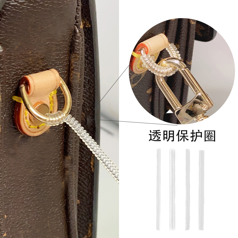 Luxury Bag Hardware Protection Film Ivy Anti-Wear Buckle Speedy20 Winding Coil Suitable for Lv Accessories