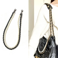 Декоративная цепь 60 см (модель черного серебра)