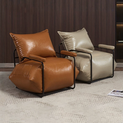 Скандинавский ленивый диван для отдыха в одиночестве, кресло для отдыха с татами, кафе, маленькая квартира, старинный железный диван в индустриальном стиле