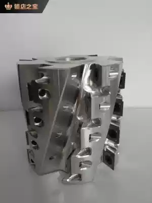 Taiwan technology Plum blossom discarding spiral head planer Overlord knife 90*35*H150 end milling spiral tool holder