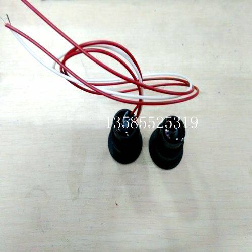 Wave punching door magnetic switch embedded normal open and closed three-wire system door magnetic detection switch signal feedback