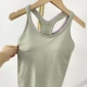 YJBX0001 Long Vest-Green