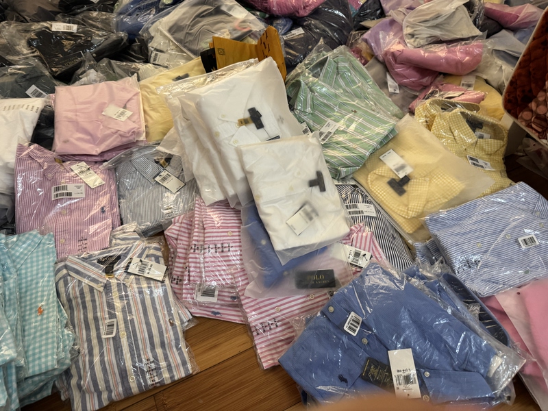 Domestic Stock Items Are Non-Returnable. American Ralph Lauren Boys' Poplin Shirts Are Suitable for Adults to Wear