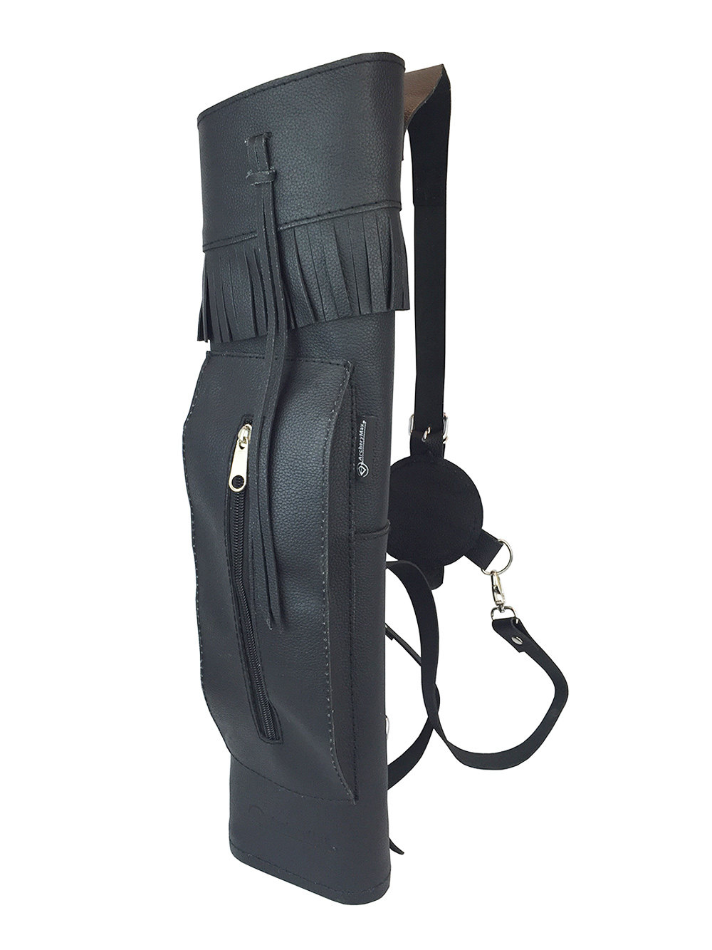 ArcheryMax three-point pure cowhide archery articles quiver, quiver bag, one-shoulder quiver