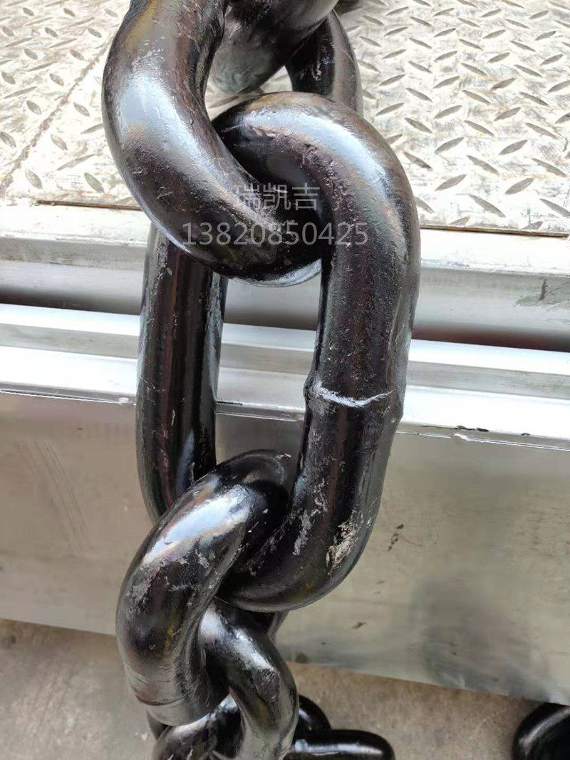 Anchor chain iron chain coarse large iron chain coarse iron chain lifting chain plus coarse chain 45 mm 40 mm 32 mm 30mm