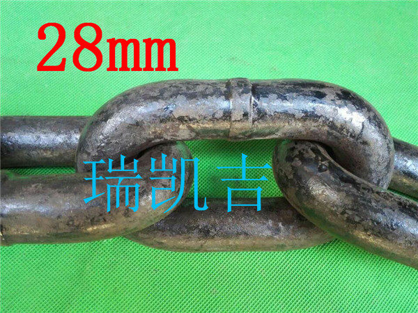 Iron Chain Super Coarse Iron Chain Negative Heavy Chain Fitness Chain Hauled Chain 28mm Guard Rail Chain Anchor Chain Lift Chain