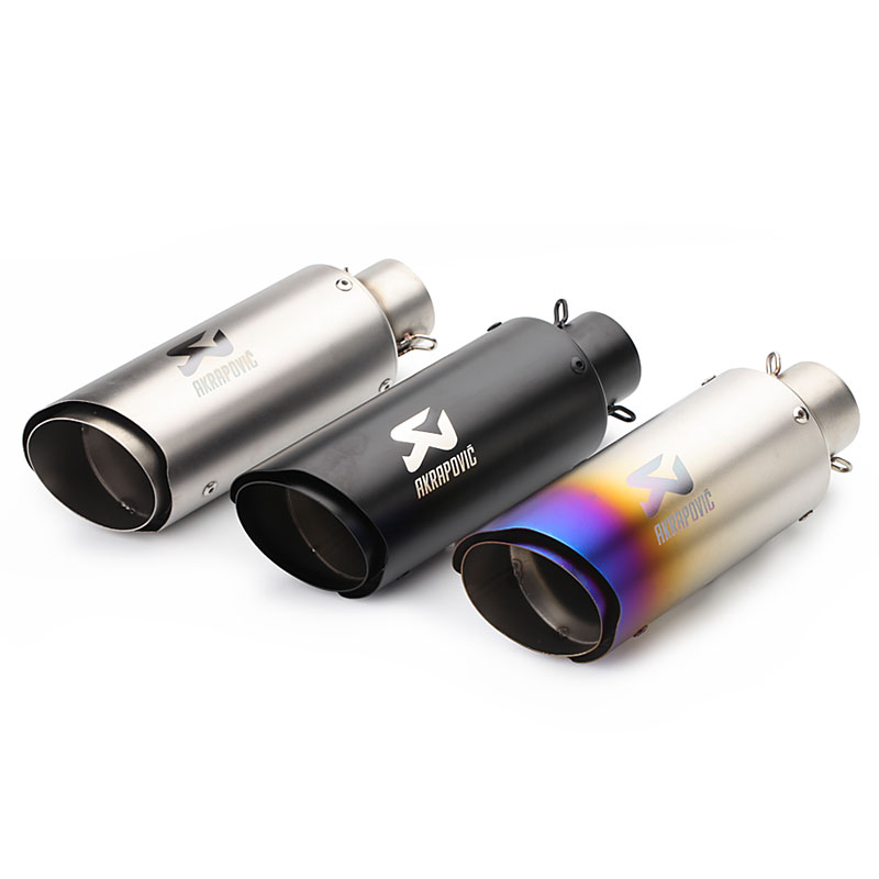 Xe máy sửa đổi nhỏ ninja 200/300 Z750 800 ZX6R 10R R6 sửa đổi xúc xắc đường ống xả - Ống xả xe máy bô xe ex 135 zin