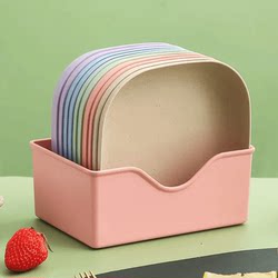 Japanese-Style For Home Bone Plate Plastic Dining Table Bone Plate Small Plate Waste Plate Creative cute Dining