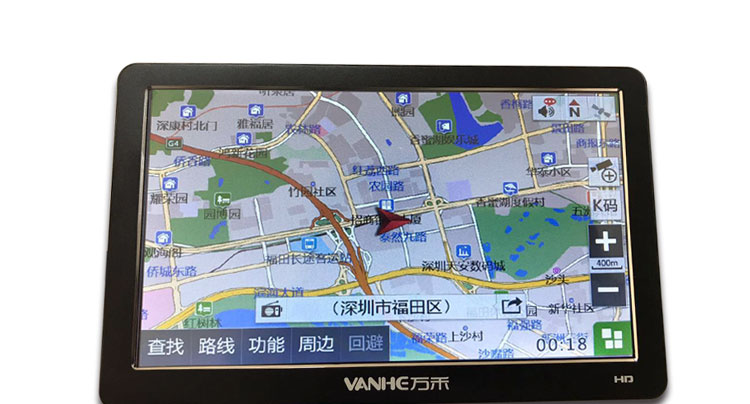 Bản đồ Wanhe PV20 Kay LiDE Điều hướng GPS Màn hình cảm ứng điện dung 7 inch HD - GPS Navigator và các bộ phận bộ định vị xe ô tô