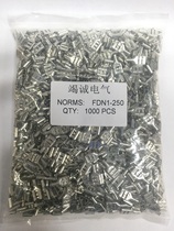 FDN1 25-250 22-16 luo duan zi 6 3 cha huang 250 female terminal