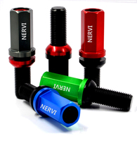 For BMW Benz Audi cc golf retrofitted hub tire forged screw bolt rod titanium alloy screw