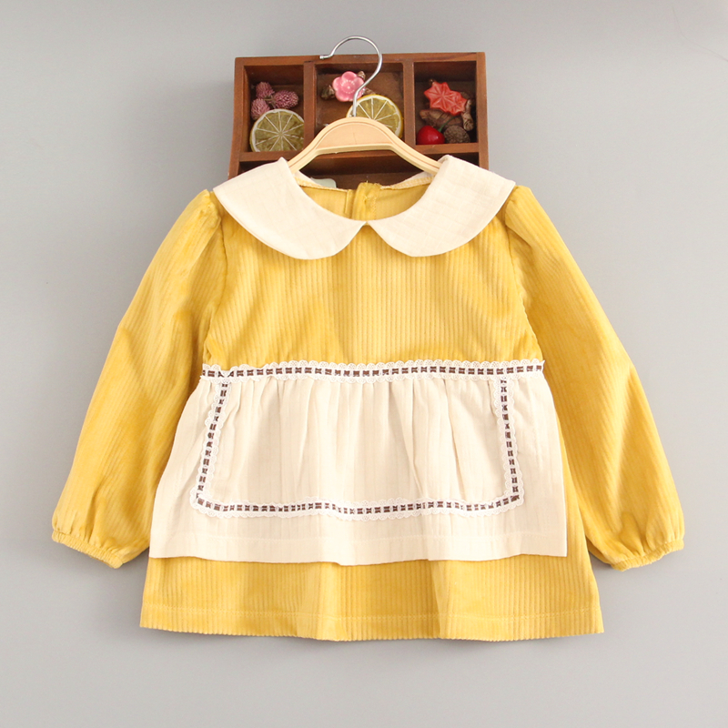 Baby eating cover waterproof girls apron bib