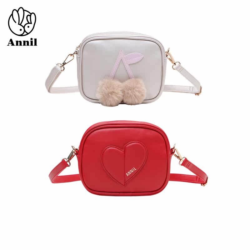 Annil Children's Clothing Cabinet Girls Stereo PU Slip Bag 2020 New AG030621