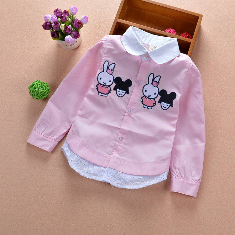 Chemise fille à manche longue - Ref 2086685 Image 16