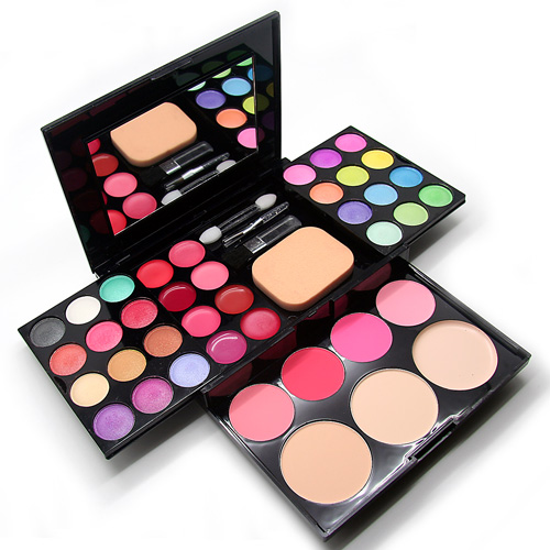 Eddie Silk Makeup Powder Box Color Makeup Pan 39 Color Makeup Suit Complete Mix Pink Eye Shadow Pearly Beauty Makeup