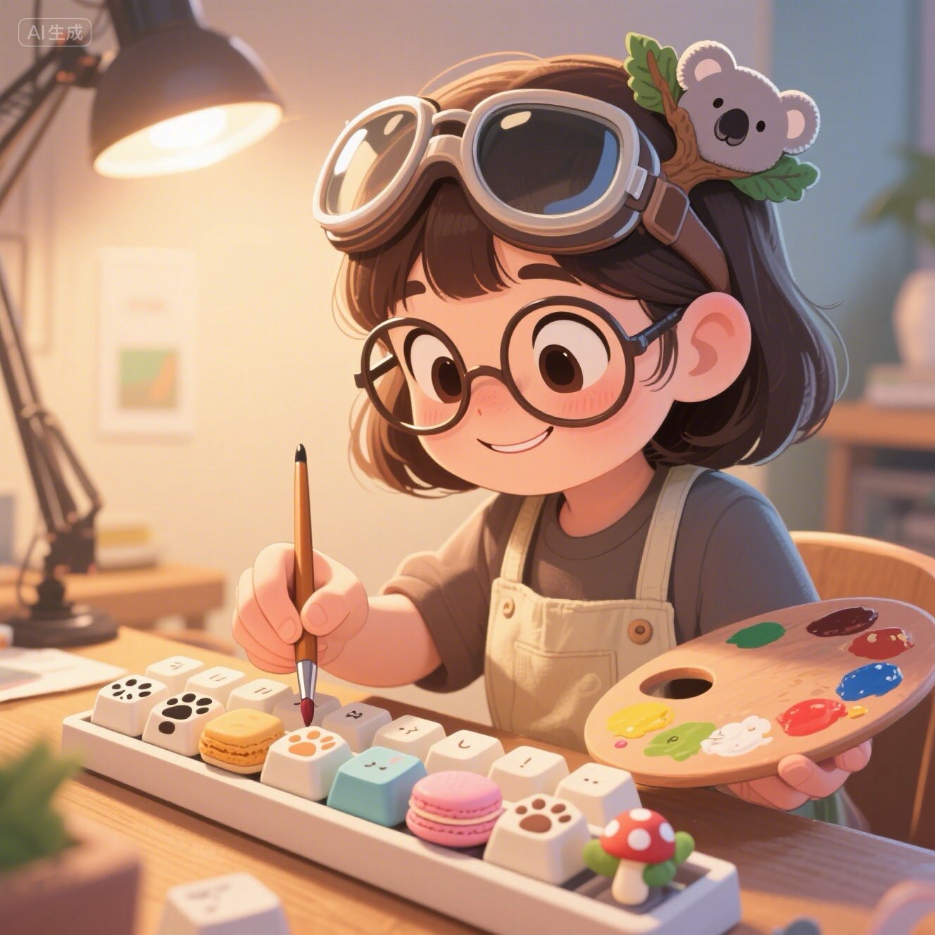 树袋熊手作键帽馆