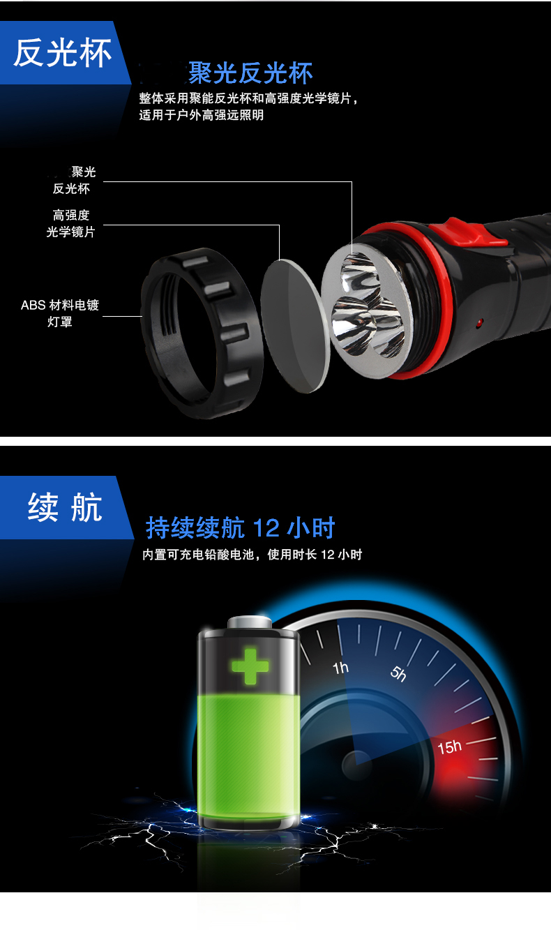 Yage LED nhà đèn pin sạc chói cắm trại ngoài trời ánh sáng di động pocket mini đèn pin đèn pin mini