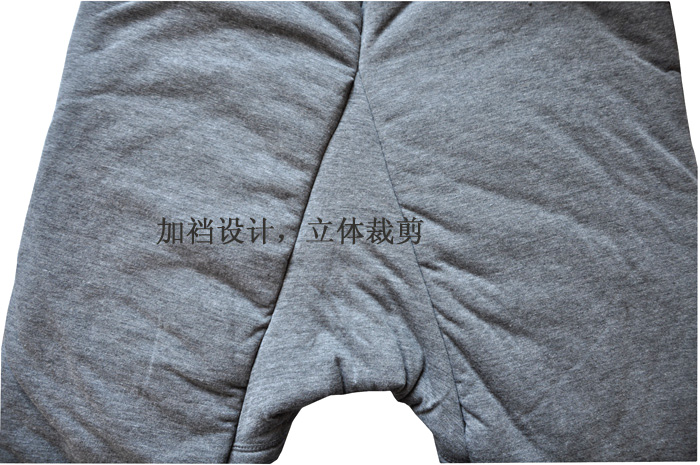 Mùa thu và mùa đông quần cotton trung niên nam nhồi bông ba lớp ấm dày dày ông già bông cộng với phân bón để tăng quần ấm quần legging bé gái