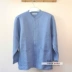 Trung niên ba lớp đồ lót nhiệt nam quần áo ấm cardigan nhồi bông áo khoác ấm cotton dày để giữ ấm áo bra Áo ấm