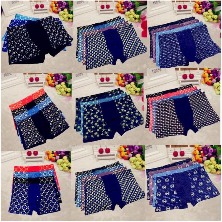 Khuyến mãi mới nam đồ lót nam boxer briefs nam đồ lót nhà máy trực tiếp 5 nhân dân tệ mô hình lây lan bán buôn