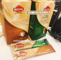 Xiamen spot ~ Australian Moccona Royal Mocona instant coffee with caramel iron cappuccino 10 strips
