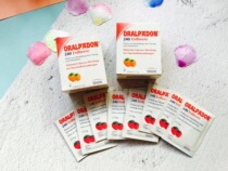 Spot German Oralpadon electrolyte water rehydration salt baby diarrhea fever strawberry flavor 10 bags