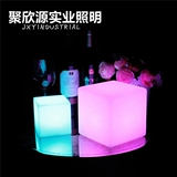 40*40*40 см. Светодиодный кубичный стул стул на открытом воздухе с изменкой