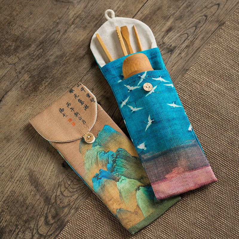 Yunwo Tea Ceremony Six Gentlemen Storage Bag