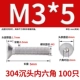 M3*5 (100) 304