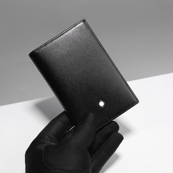 Business card holder genuine leather business men's card holder first layer cowhide