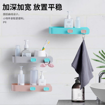 Toilet rack non-perforated wall Wall Wall toilet bathroom kitchen toilet bathroom suction wall suction cup storage rack