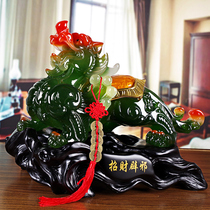 Feng Shui lucky Pixiu decoration large pair of living room wine cabinet office table Home home decoration opening gift