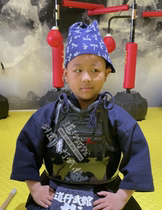 Kendo headscarf kendo clothing Japanese kendo Cos clothing kendo clothing samurai clothing adults and children pure cotton sweat-absorbent