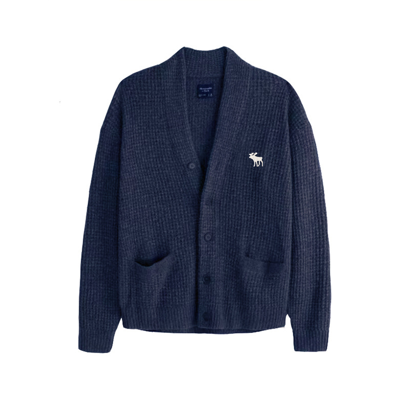 Abercrombie & Fitch Men's Sweater Casual Cardigan Knitwear Large Size Men's Knitwear Home Wear Abercrombie & Fitch Men's Sweater Casual Cardigan Knitwear Large Size Men's Knitwear Home Wear