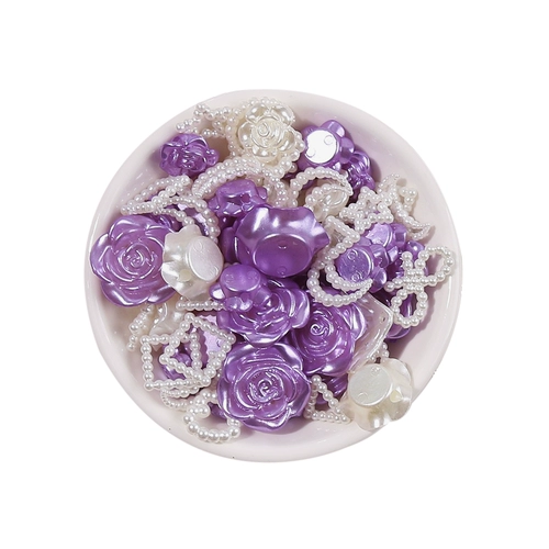 Кремовый чехол для телефона из жемчуга, аксессуар с аксессуарами, набор материалов ручной работы, барсетка, «сделай сам»