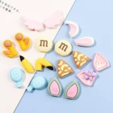 Реалистичный кремовый чехол для телефона, аксессуар с аксессуарами, набор материалов ручной работы, барсетка, заколка для волос, DIY