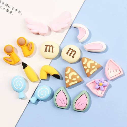 Реалистичный кремовый чехол для телефона, аксессуар с аксессуарами, набор материалов ручной работы, барсетка, заколка для волос, «сделай сам»