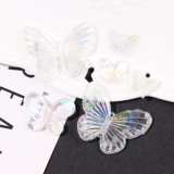 Мультяшный реалистичный кремовый чехол для телефона с бабочкой, ювелирное украшение с аксессуарами, набор материалов ручной работы, барсетка, «сделай сам»