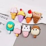 Кремовый чехол для телефона для мороженого, аксессуар с аксессуарами, набор материалов ручной работы, барсетка, «сделай сам»