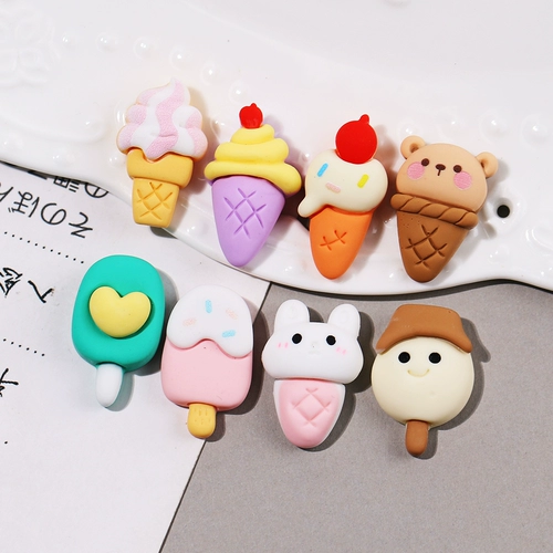 Кремовый чехол для телефона для мороженого, аксессуар с аксессуарами, набор материалов ручной работы, барсетка, «сделай сам»