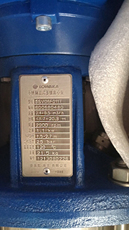 Бустерный насос lowara罗瓦拉水泵5sv07f11t立式不锈钢多级增压泵赛莱默sv406f11t