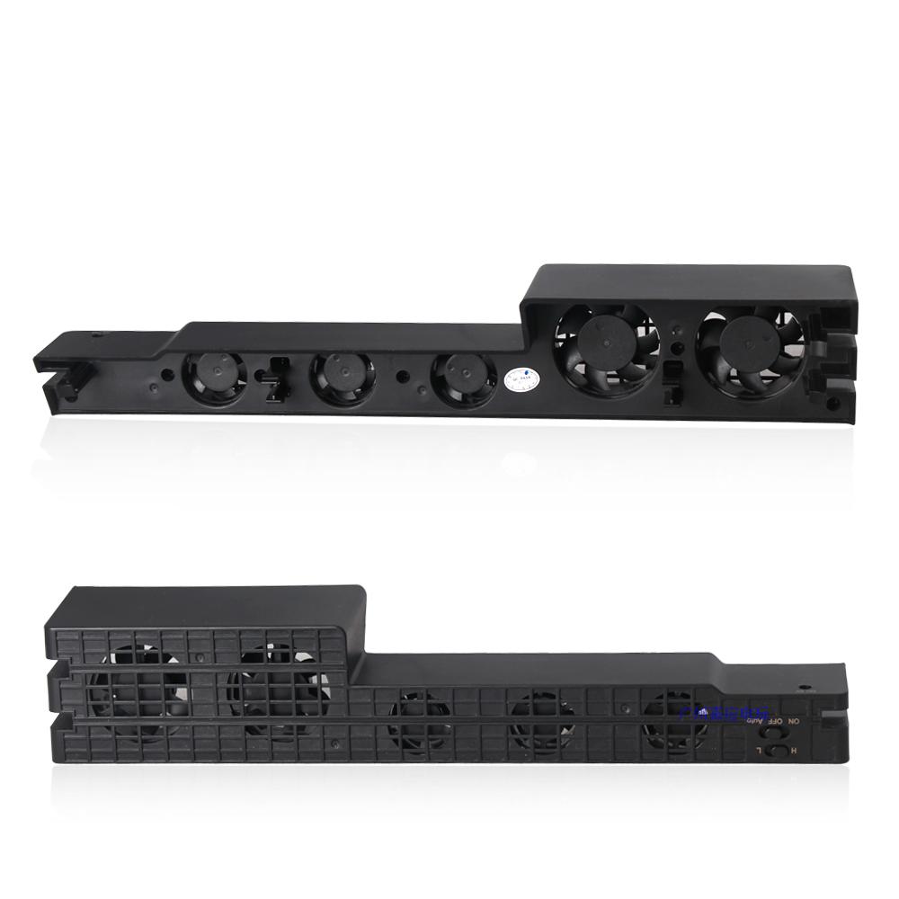 Quạt làm mát DOBE gốc PS4 PRO pro chủ điều khiển nhiệt độ khung quạt phụ kiện tản nhiệt PS4 - PS kết hợp dây sạc nhanh