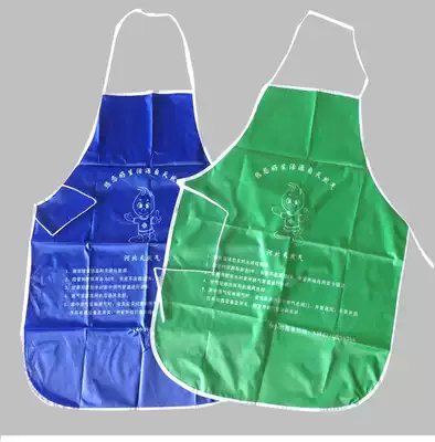 Factory direct sales custom-made all kinds of aprons PVC waterproof and anti-fouling aprons Advertising aprons Non-woven Oxford aprons