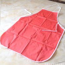Manufacturer Direct set to do all kinds of apron PVC waterproof anti-fouling apron advertising promotion apron price affordable