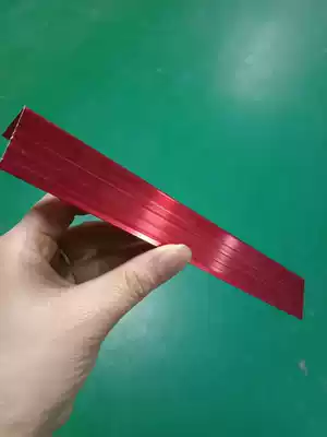 Wine red 30X30 angle aluminum aluminum air box accessories packing box accessories aluminum box accessories