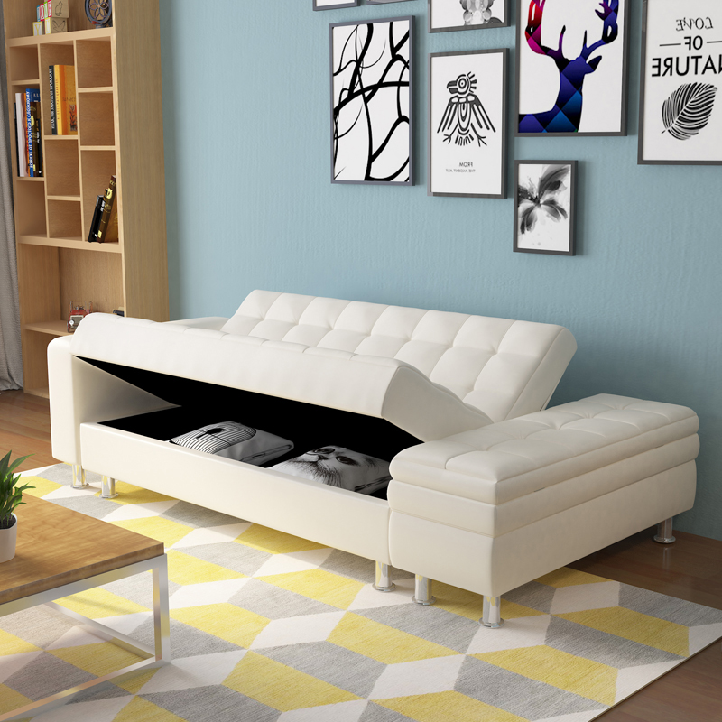 Buy Simple Japanese sofa bed modern multifunctional sofa bed folding