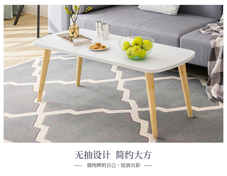 Bàn cà phê nhỏ Phòng khách đơn giản Bắc Âu Bàn nhỏ hiện đại tối giản Bàn cà phê đơn giản nhà kung fu bàn trà Nội thất châu Âu - Bàn trà bàn trà hiện đại